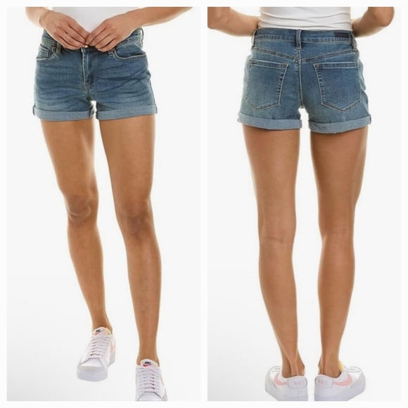 NEW Blank NYC The Fulton Roll up Short in Moon Child size 28 - Picture 2 of 10